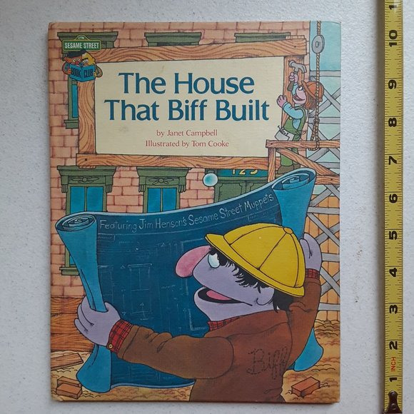 1980 The House That Biff Build Featuring Jim Henson's Sesame Street Muppets - Picture 1 of 4